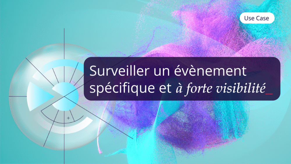 Use Case Fr Surveiller Un événement Spécifique Et à Forte Visibilité ✅